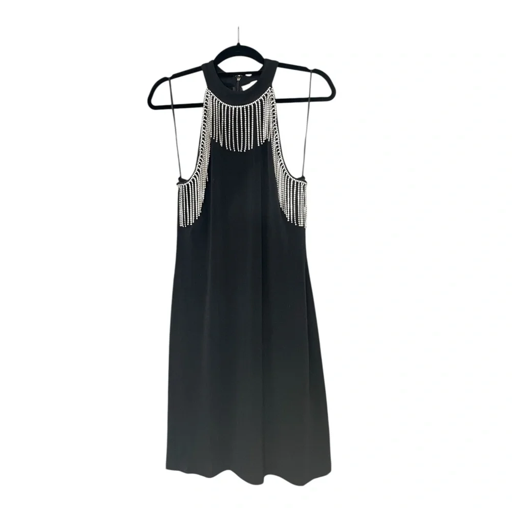 Michael Kors Black Dress‎ with Rhinestones